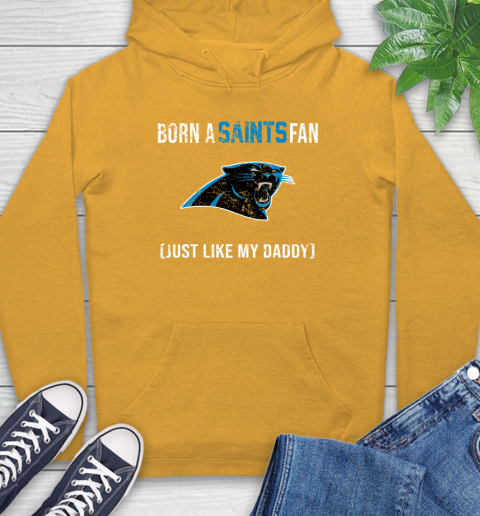 NFL Carolina Panthers Football Loyal Fan Just Like My Daddy Shirt Hoodie 2