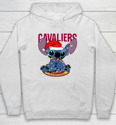Cleveland Cavaliers NBA noel stitch Basketball Christmas Hoodie