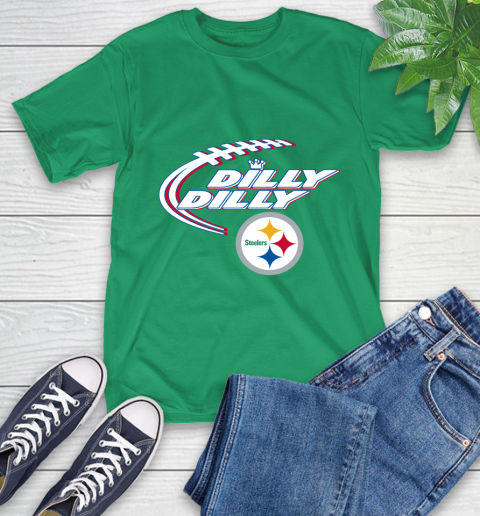 NFL Pittsburgh Steelers Dilly Dilly Football Sports T-Shirt 7