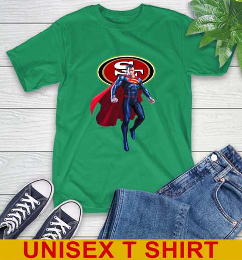 NFL Superman DC Sports Football San Francisco 49ers T-Shirt 7