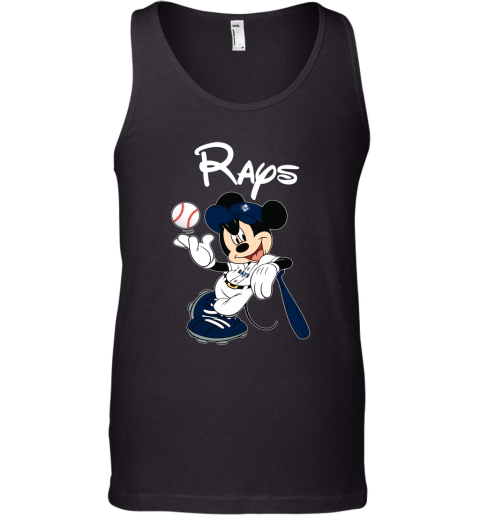 Baseball Mickey Team Tampa Bay Rays Tank Top