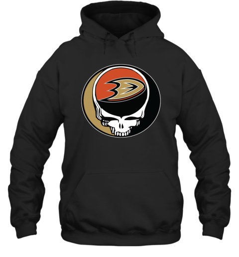 Anaheim Ducks Grateful Dead Steal Your Face Hockey Nhl Shirts Pullover Hoodie Sweatshirt