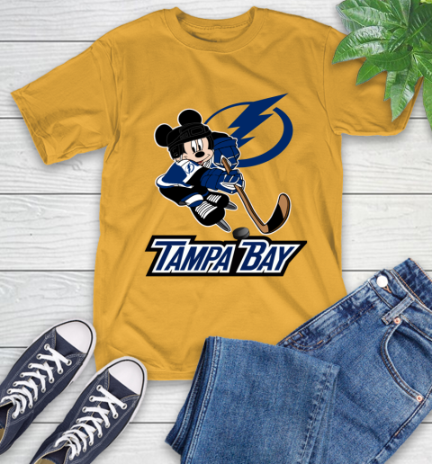NHL Tampa Bay Lightning Mickey Mouse Disney Hockey T Shirt T-Shirt 3