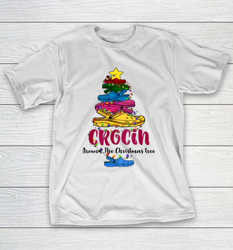 Crocin Around The Christmas Tree Funny Xmas 2020 T-Shirt