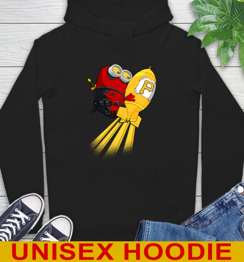MLB Baseball Pittsburgh Pirates Deadpool Minion Marvel Shirt Hoodie