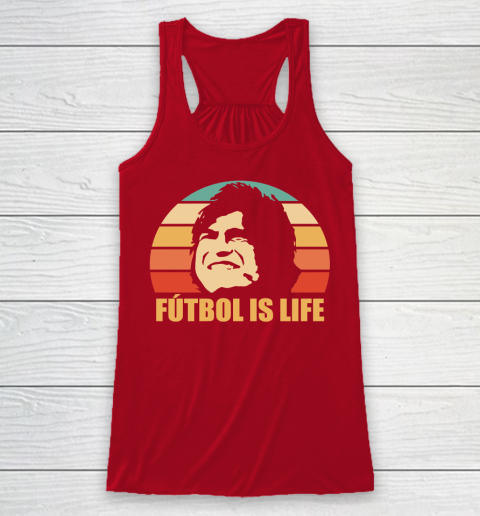Futbol Is Life Shirt Racerback Tank 3