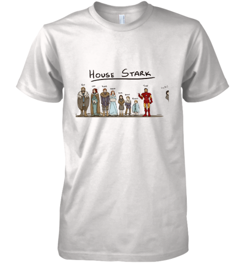 House Stark And Iron Man Premium Men's T-Shirt