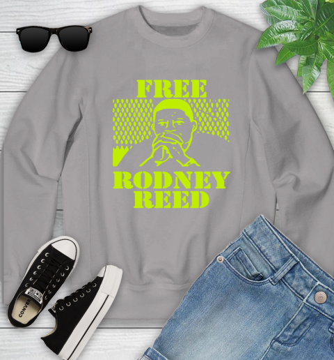 Freee rodney reed Youth Sweatshirt 4 Freee rodney reed Youth Sweatshirt - Image 4