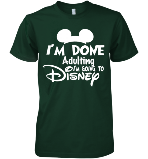 done adulting disney shirt