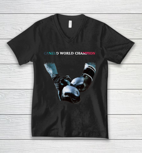 Canelo World Champion V-Neck T-Shirt