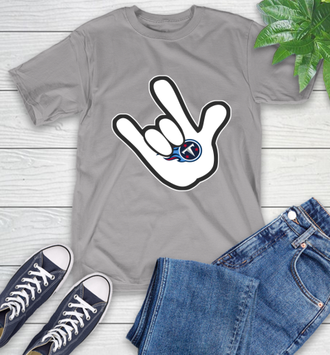 Tennessee Titans NFL Football Mickey Rock Hand Disney T-Shirt 6