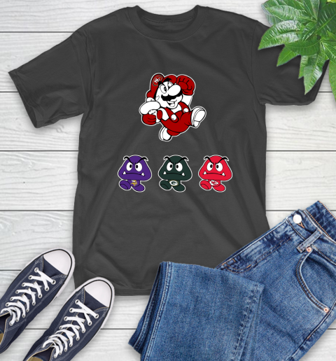 San Francisco 49ers NFL Super Mario Shirts