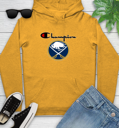 NHL Hockey Buffalo Sabres Champion Shirt Youth Hoodie 2