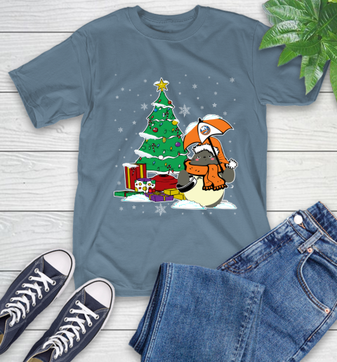 New York Islanders NHL Hockey Cute Tonari No Totoro Christmas Sports T-Shirt 8