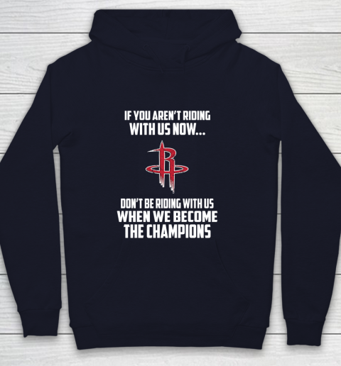 NBA Houston Rockets Basketball We Become The Champions Youth Hoodie 2