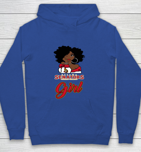 Ottawa Senators Girl NHL Youth Hoodie 8