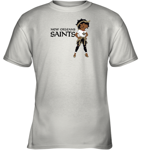 Betty Boop New Orleans Saints Youth T-Shirt