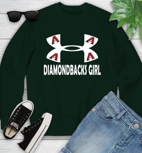 MLB Arizona Diamondbacks Under Armour Baseball Sports Youth Sweatshirt 9