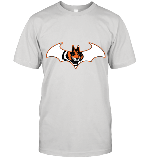 We Are The Cincinnati Bengals Batman NFL Mashup Unisex Jersey Tee