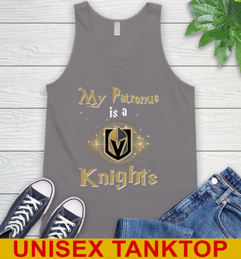 NHL Hockey Harry Potter My Patronus Is A Vegas Golden Knights Tank Top 6