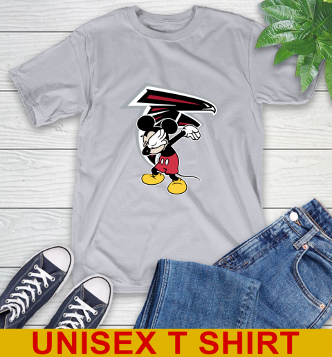 Atlanta Falcons NFL Football Dabbing Mickey Disney Sports T-Shirt 6
