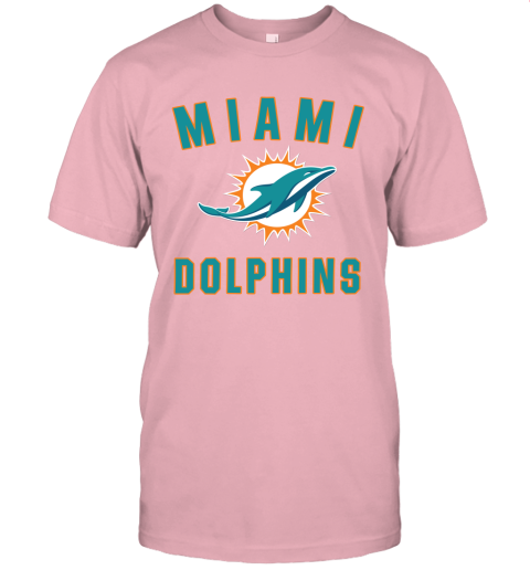 Miami Dolphins NFL Pro Line by Fanatics Branded Aqua Vintage Victory Unisex Jersey Tee