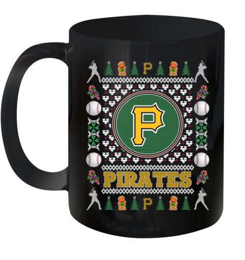 Pittsburgh Pirates Merry Christmas MLB Baseball Loyal Fan Ceramic Mug 11oz