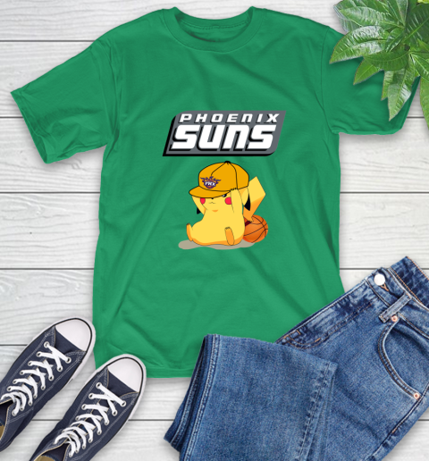 NBA Pikachu Basketball Sports Phoenix Suns T-Shirt 7