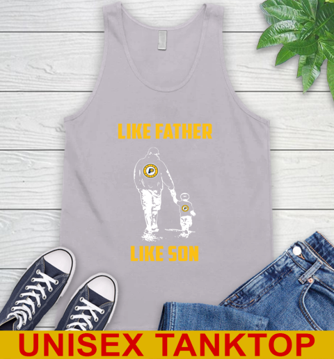 Indiana Pacers NBA Basketball Like Father Like Son Sports Tank Top 3