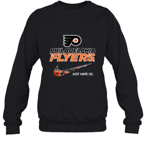 NHL Team Philadelphia Flyers x Nike Just Hate Us Hockey Sweatshirt