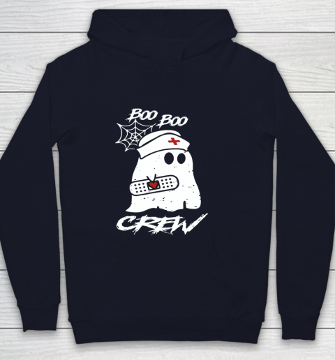Boo Boo Crew Nurse Ghost Funny Halloween Costume Gift Long Sleeve T Shirt.D2SMT7UJCV Youth Hoodie 2