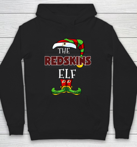 Washington Redskins Christmas ELF Funny NFL Hoodie