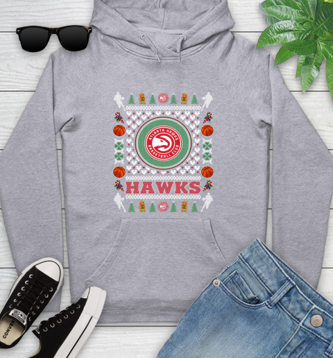 Atlanta Hawks Merry Christmas NBA Basketball Loyal Fan Ugly Shirt 140