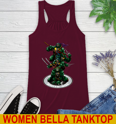 MLB Baseball Chicago White Sox Teenage Mutant Ninja Turtles Shirt Racerback Tank 3