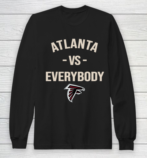 Atlanta Falcons Vs Everybody Long Sleeve T-Shirt