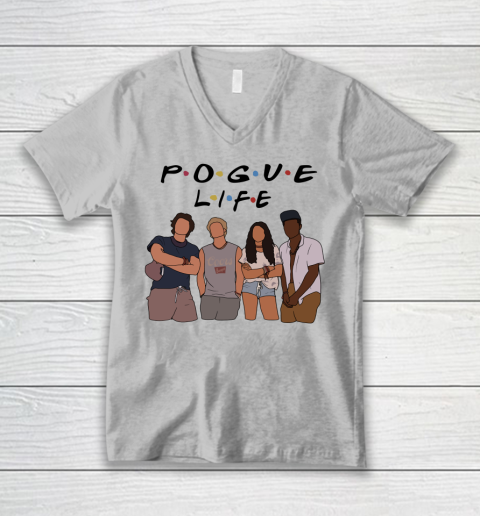 Pogue Life Shirt Outer Banks Friends Funny V-Neck T-Shirt 2