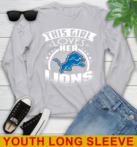 Detroit Lions NFL Football This Girl Loves Her Team 121