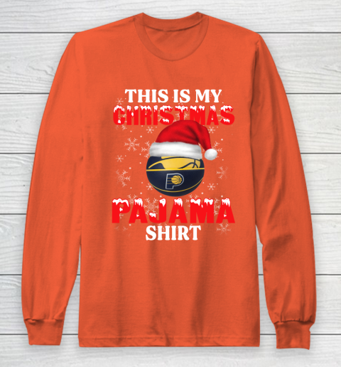 Indiana Pacers This Is My Christmas Pajama Shirt NBA Long Sleeve T-Shirt 3
