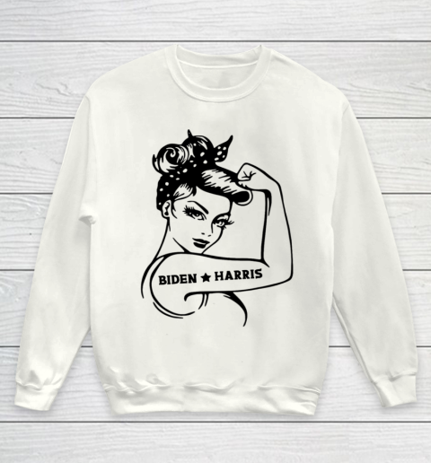 Biden Harris 2020  Joe Biden Kamala Harris Girl Empowerment Youth Sweatshirt