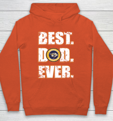 NHL Nashville Predators Hockey Best Dad Ever Family Shirt Hoodie 3