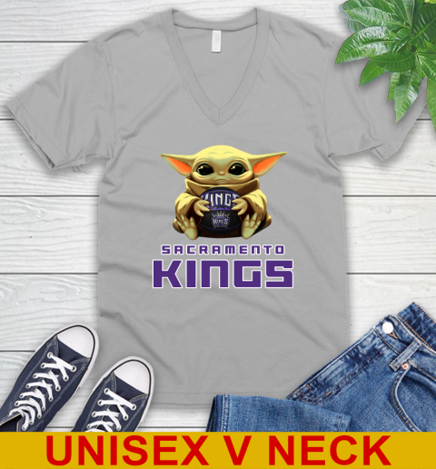 NBA Basketball Sacramento Kings Star Wars Baby Yoda Shirt 52