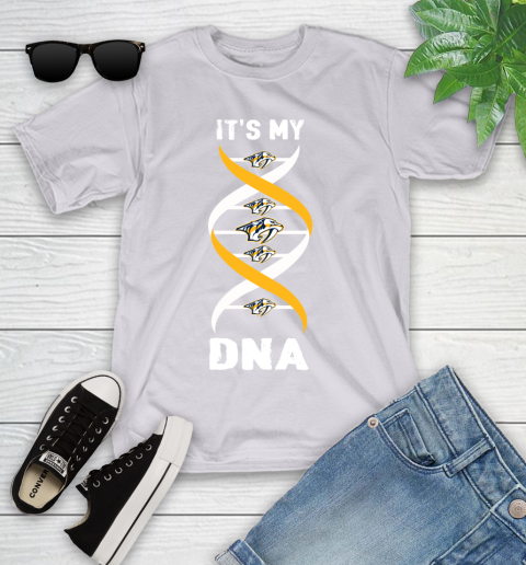 Nashville Predators NHL Hockey It's My DNA Sports Youth T-Shirt 4