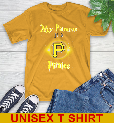 MLB Baseball Harry Potter My Patronus Is A Pittsburgh Pirates T-Shirt 2