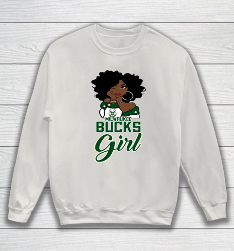 Milwaukee Bucks Girl NBA Sweatshirt 10