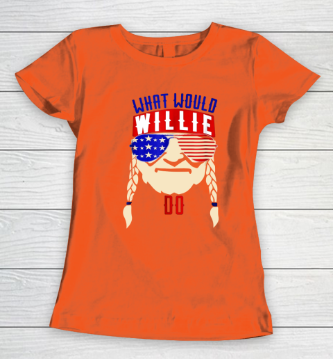 Willie Nelson shirt What would Willie do Women's T-Shirt 3