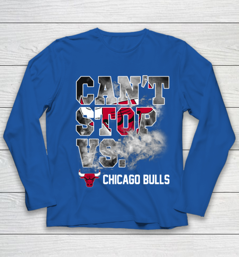 NBA Chicago Bulls Basketball Can't Stop Vs Youth Long Sleeve 7