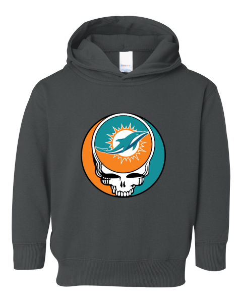 Miami Dolphins x Grateful Dead Toddler Pullover Fleece Hoodie