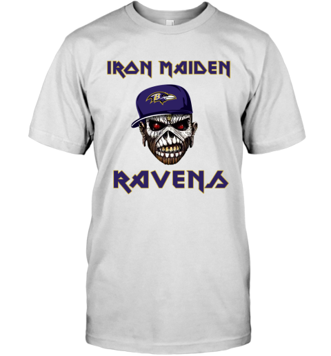 NFL Baltimore Ravens Iron Maiden Rock Band Music Football Sports