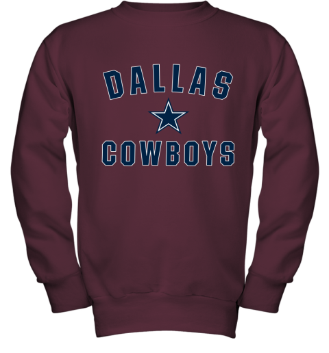 Dallas Cowboys NFL Pro Line by Fanatics Branded Gray Youth Sweatshirt