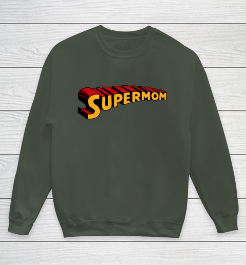 Super mom Superhero Mom for Super Mom Youth Sweatshirt 10